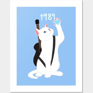 MUSICIAN 1989 CAT ERA Posters and Art